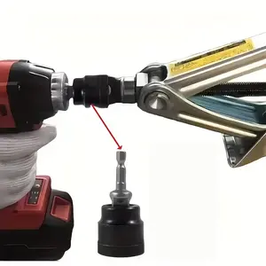 Heavy Duty Jack Lug Wrench Socket Set, Professional Auto Tire Removal Tool with Wheel Nut Remover, Universal Fit for Scissor Jacks No Assembly Needed, Industrial Grade Strength Repair Tool for Mechanics Garages DIY Vehicle Maintenance