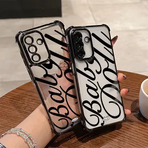 Stylish Luxury Letters Phone Case Suitable for Xiaomi 15T 14T 13T Pro 5G Poco F8 F7 M7 X7 X6 Redmi Note 15 15C 14 13 12 12s 11 10 9 9s 9C 9A 10C 12C 14C 13C A5 A3 A1 K50 K40 Pro Plus Ultra 4G 5G Anti Fall Transparent Soft Back Cover