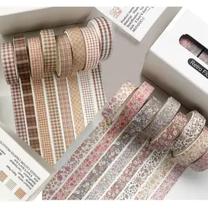 16Rolls  Washi Tape Set,  washi Tape Thin Decorative Tapes for Arts, DIY Crafts, Journals, Planners, Wrapping Tapes for Scrapbook Supplies,, Wrapping