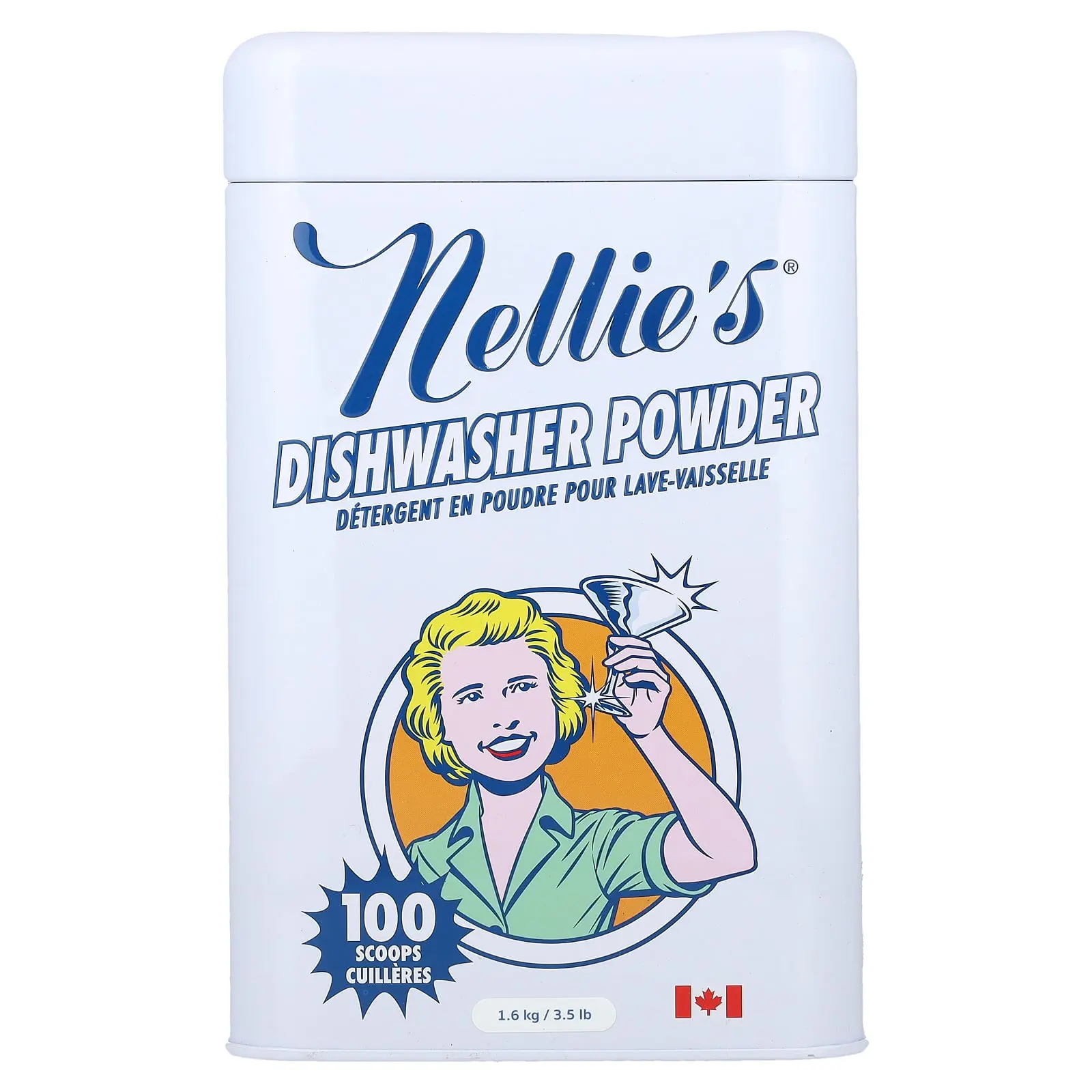 Nellie's Dishwasher Powder, 3.5 lb (1.6 kg) Nellie's Dishwasher Powder, 3.5 lb (1.6 kg)