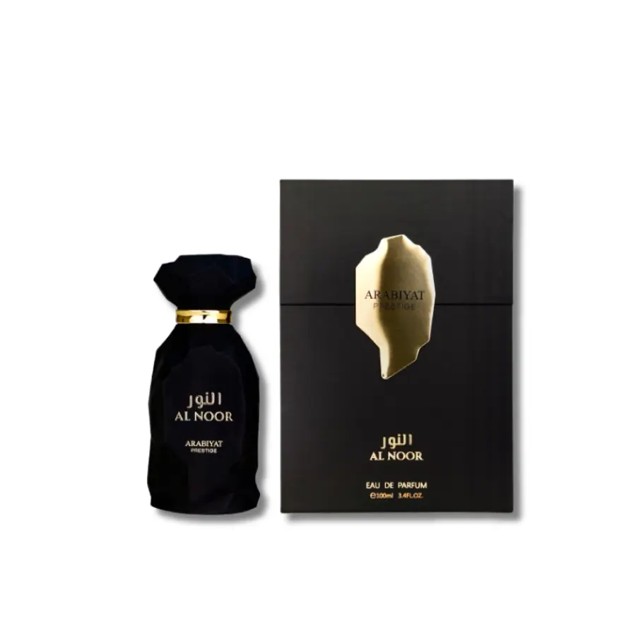 Arabiyat Prestige Al Noor Eau De Parfum for Women & Adults, Long-Lasting Fresh & Exotic Floral Scent for Smelling Good, Luxury Self Care Perfume, 100ml / 3.4 fl oz
