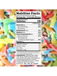 Nik-L-Nips Vintage Wax Bottle Candy Drinks – Old School Halloween Candy, 80s & 90s Nostalgic Treats, Party Favor Bag, Sweet and Sour Mix, Mini Drinks, 1 Pound Pack