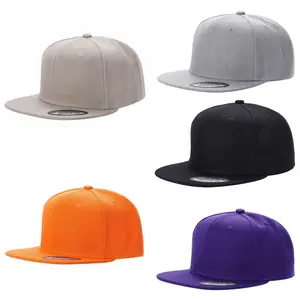 5pcs A poly snapback is a type of hat that combines a snapback closure system with the use of synthetic materials, often polyester (hence "poly").