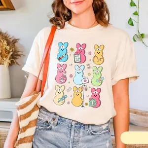 Bunny Nurse Squad Easter Day Shirt, Nurse Easter Day Gift, Bunny Ears T-shirt, Nurse Life Tee, Jesus Easter Sweatshirt