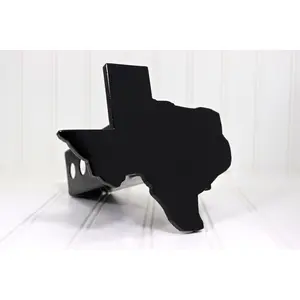 MATTE BLACK TEXAS HITCH COVER - FITS A 2" RECEIVER