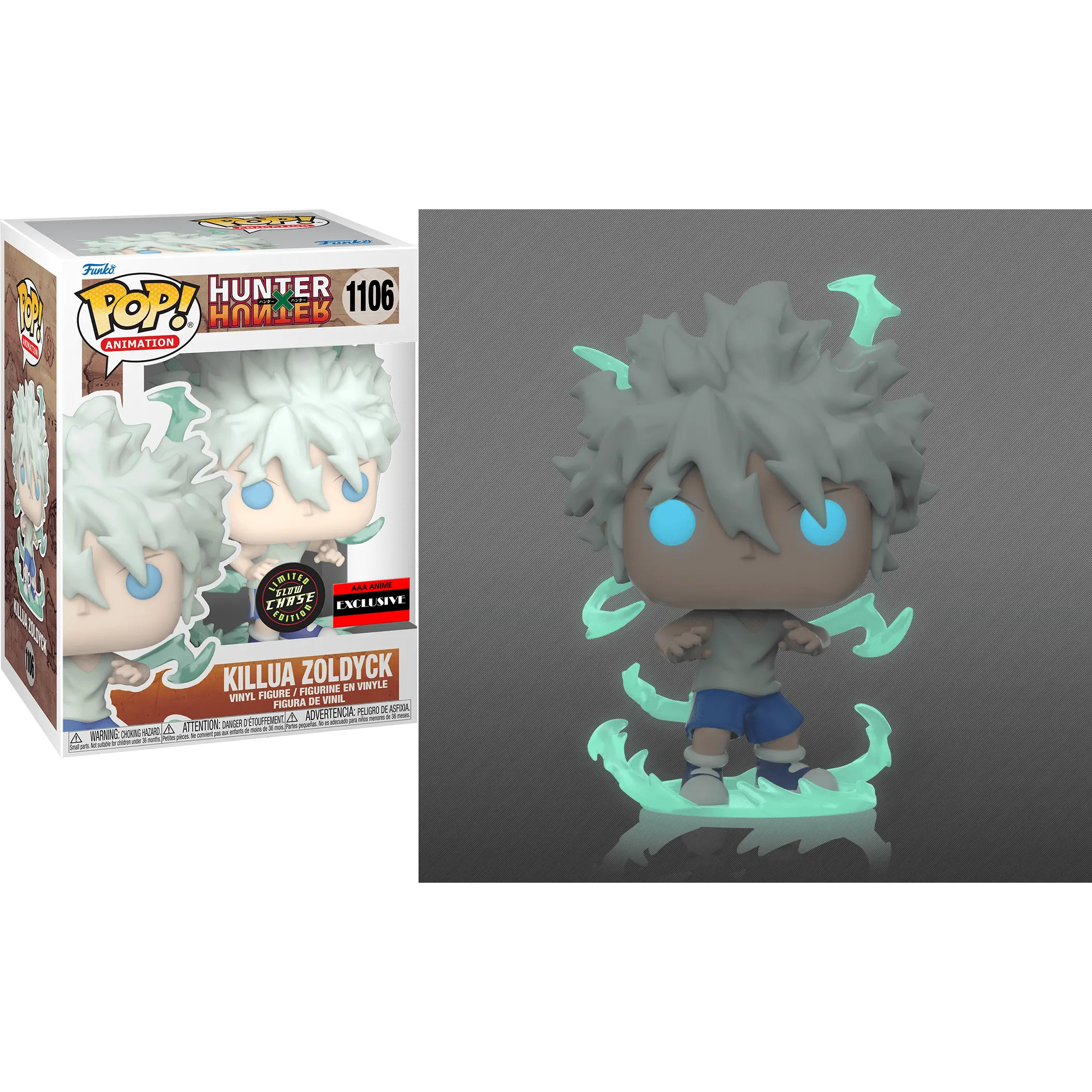 Funko POP! HunterxHunter - Killua Zoldyck CHASE