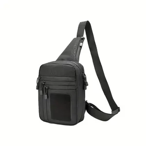 Raglan Sleeve Chest Bag with Suspenders, Outdoor Accessories Casual Waist Bag Waist Belt Bag