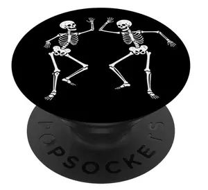 Phone Grip – Funny PopSocket - Dancing Skeleton PopSockets Adhesive PopGrip