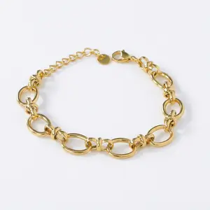 Chunky Oval Link Chain Bracelet