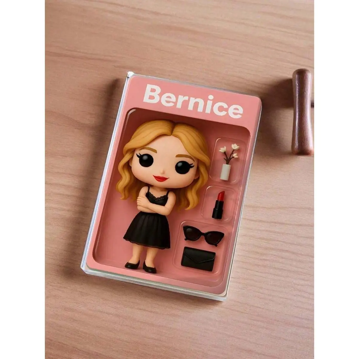Customized Portrait Acrylic Plaque, Personalized Cartoon Style Photo Stand, Custom Digital Portrait Display For Wedding Anniversary Birthday Graduation Home Office Decor