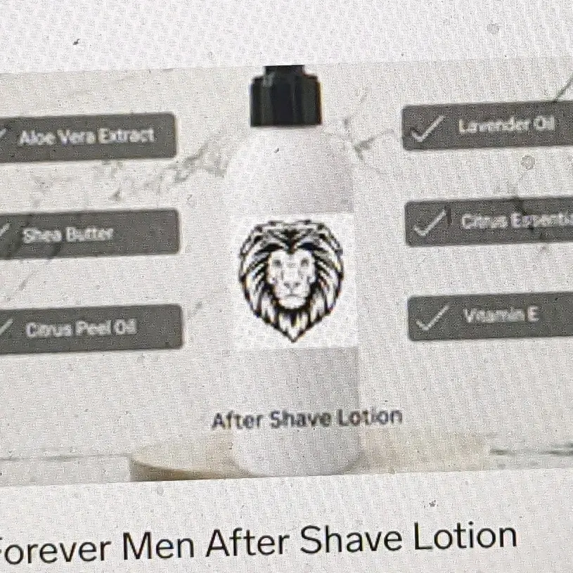 Organic Aftershave Lotion Hydrating Sensitive Skin All Skin Types Facial