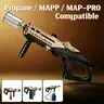 [Ideal Father's Day Mens Gift for Dad] Durable Adjustable Flame Propane Torch Gun - Grill-Ready Torch, Campfire Tool, Charcoal Ignition Lighter for Outdoor BBQ (Gas Tank Not Included)