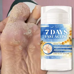 7-Day Foot Balm Stick, 40g, Anti-Crack Foot Cream, Foot Urea Cream, Moisturizing, Hydrating, Softening Nourishing, for Dry Cracked Feet, Moisturizer, Gift