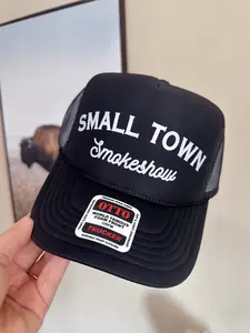 Small Town Smokeshow Trucker Hat, Oklahoma Smokeshow, Trendy Trucker Hat