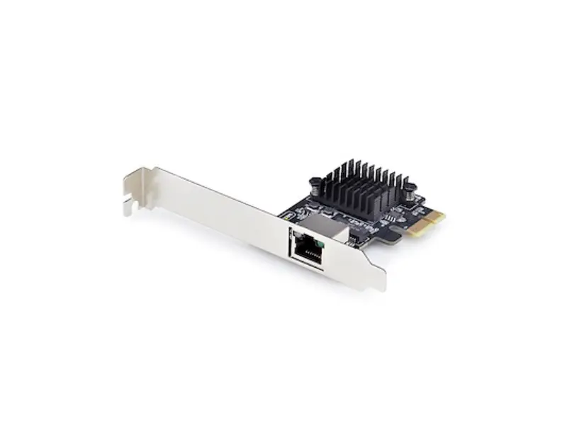 Startech PR15GRNETWORKCA 1-Port Multi-Gig PCI Express Network Adapter Card - AMD Compatible, 5G-2.5G-1G-100M-10M Speeds, Realtek RTL8126, Bus Powered, Wake-on-Lan, Auto-Negotiation, Windows 11, Linux Ubuntu 20.04+, Black, Multi-Gig Ports