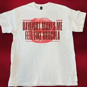 Dracula Inspired Graphic Tee Tame Impala Lyric Style Shirt Unisex