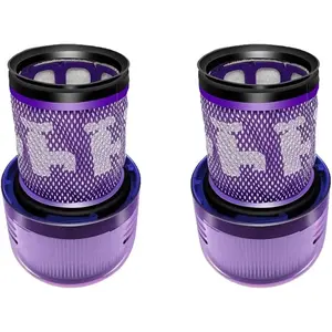 2 Replacement Filters For Dyson V12 Detect Slim Cordless Vacuum 971517-01 Washable