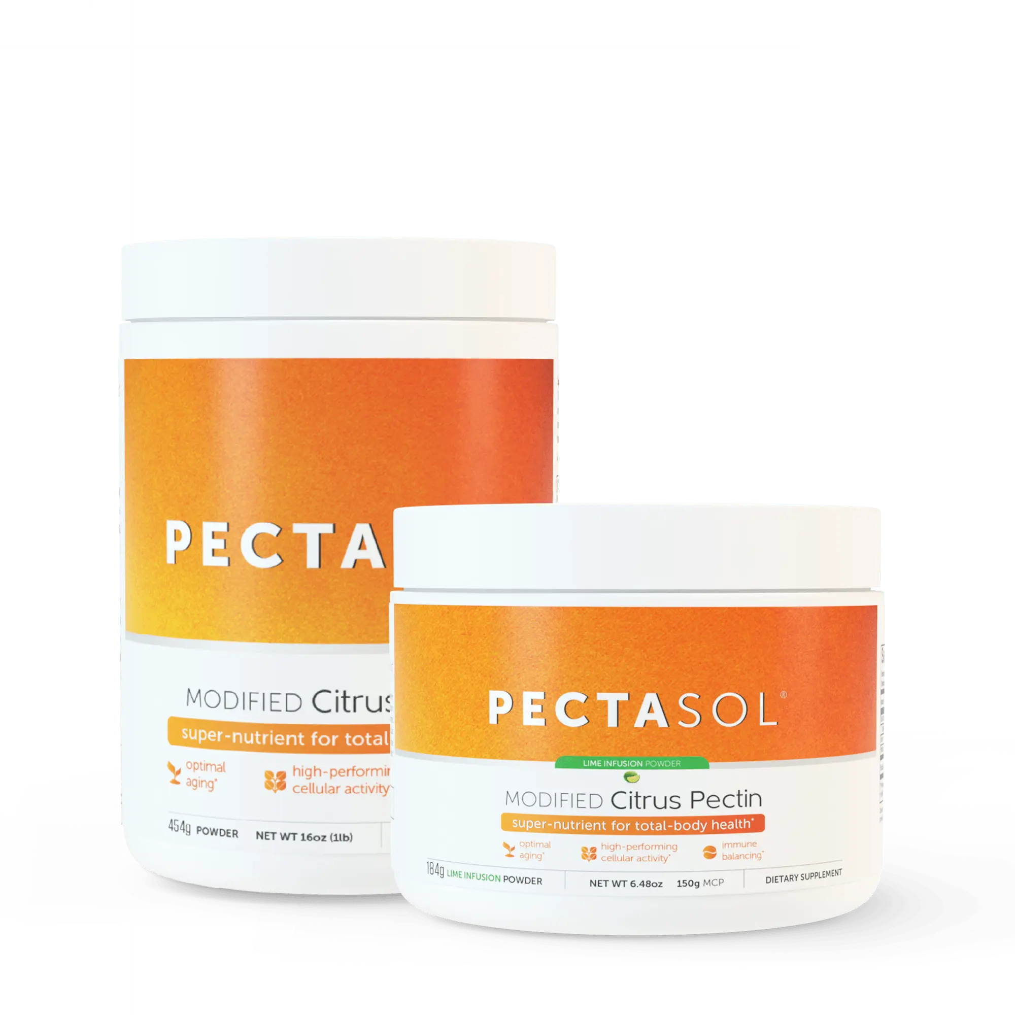 PectaSol Modified Citrus Pectin Powder, Gluten-Free, GMO-Free, 30 Servings/150g, Berry-Flavored Wellness &  Vitamins Supplement for Adults