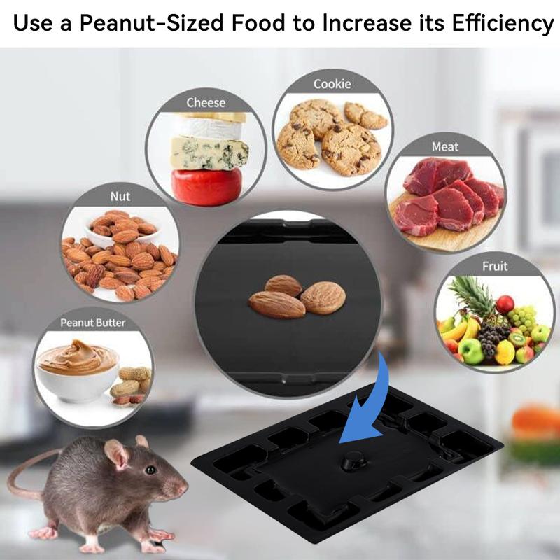 32/16/8 PCS Effective Sticky Mouse Traps GlueBoard - Extra Strong Adhesive Enhanced Stickiness, For Safe Home Pest Control, ForHouse Indoor Outdoor, Easy To Set