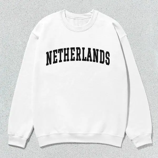 Netherlands Sweatshirt Collegiate Crewneck Sweater Unisex