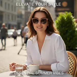 Unisex HD Polarized Round Sunglasses Multi-Color, Timeless Retro Style UV400 Protection Lightweight Sun Glasses for Men Women All Face Shapes Daily Wear Casual Outdoor 2026