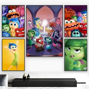 Top Rated Cute Toy Story Cartoon Poster Kids Room Decor Wall Art Artistic Print Poster Scratch-Resistant Waterproof Moisture-Proof Durable HD Sticky Poster Suitable For Corridor Living Room Bedroom Cafe Bar Decoration & Gift Giving