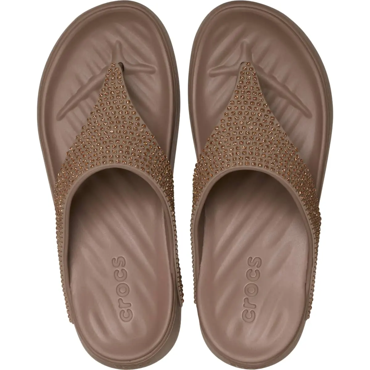 Crocs Women's Getaway Triangle Flip Flops, Summer Sandals