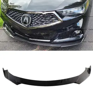 For Acura Tlx ILX Universal Front Bumper Lip Spoiler Splitter Glossy Black