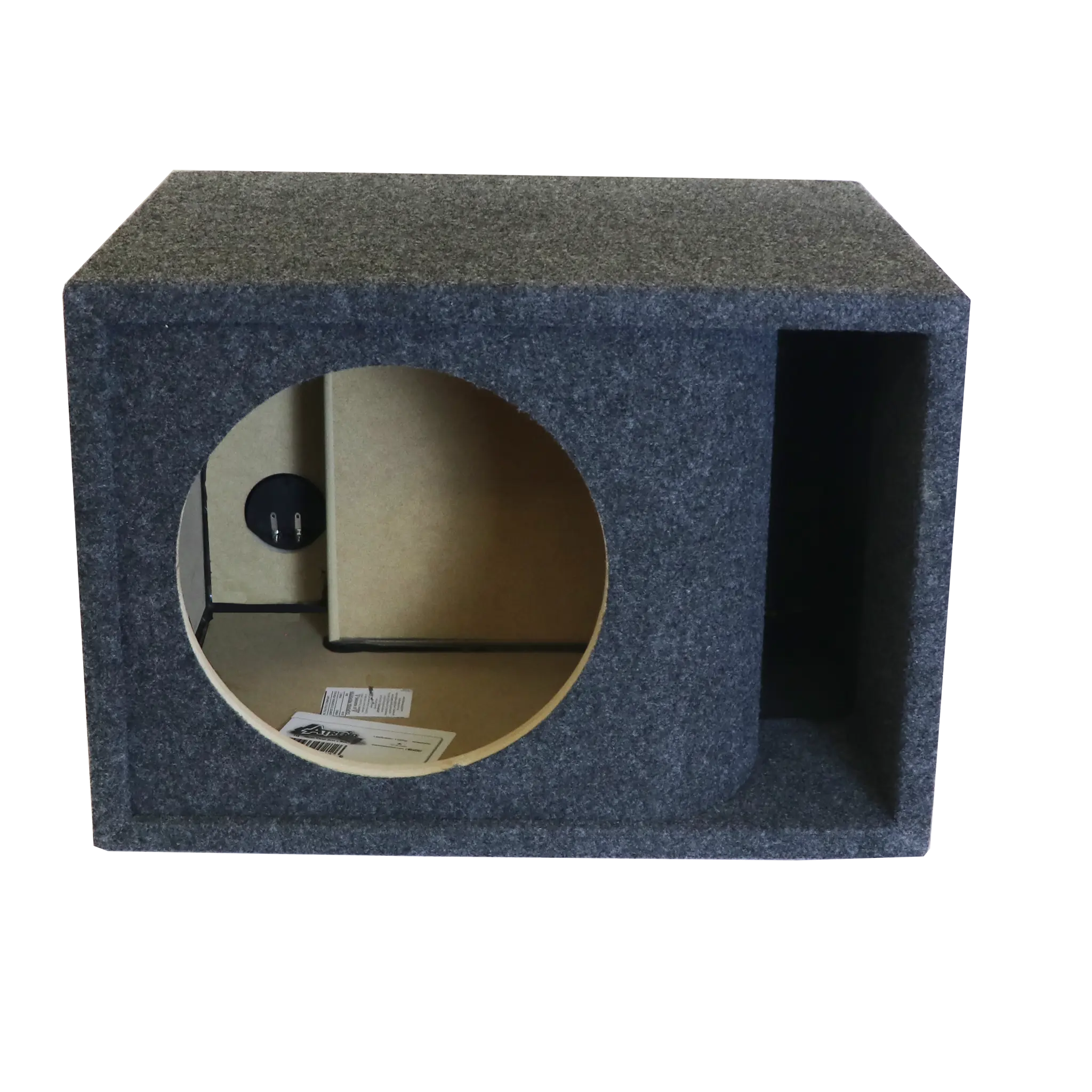 8 in Single Kerf-Vented Enclosure- all 3/4 inch USA built Subwoofer Enclosure Precision CNC-Cut, 3/4-Inch MDF Made in