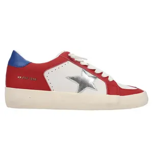 Vintage Havana Womens Reflex Slip On Platform Sneakers Shoes Casual - Red