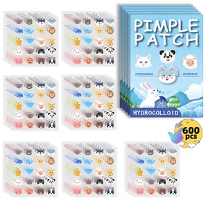 600/1400pcs Invisible Acne Patches, Professional Facial Skin Care, Portable Daily Use, Christmas Gift, Night Skincare, No Rinse Formula, Hydrocolloid Acne Patch, Blemish Patches, Acne Spot Treatment, Acne Clearing Products, Blemish Relief Care