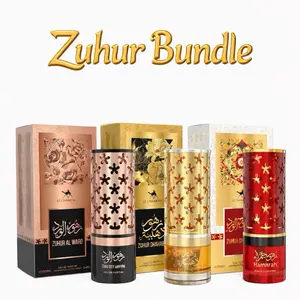 Zuhur Bundle - Zuhur Dahabia - Zuhur Al Ward - Zuhur Hamrah 3.4 oz Pour Femme By Emper