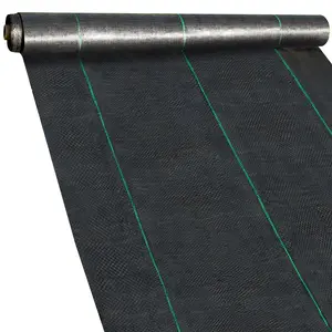 【FathersDayGift】VEVOR Premium Weed Barrier Fabric Heavy Duty, Woven Weed Control Fabric, High Permeability for Flower Beds & Geotextile Underlayment VEVOR Super Brand Day
