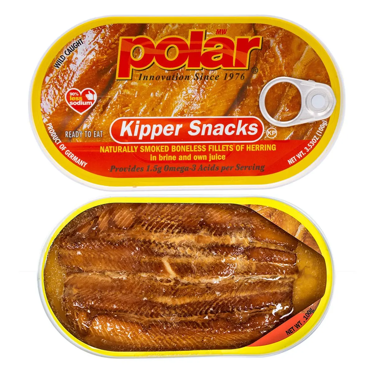 Kipper Snacks, Ready to Eat - 3.53 oz - Multiple Pack Sizes Kipper Snacks, Ready to Eat - 3.53 oz - Multiple Pack Sizes