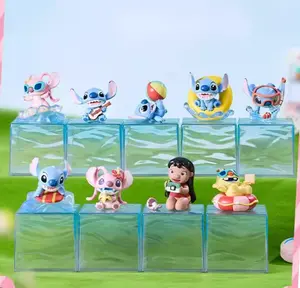 [Fashion New Arrival] MINISO Disney Stitch Summer Party Series Figurine Blind Box Ornament Cute