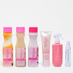 kit Post Decoración - Tratamiento Emergencia Capilar + Shampoo Emergencia Capilar + Bio-repolarizado + Tratamiento Magia Capilar + Desenredante la Martina + Serum Milagros (6 Pack)