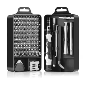 Precision Screwdriver Set, Professional Grade 115 in 1 Magnetic Repair Tool Kit for Electronics, Computer, iPhone, Laptop, Game Console, Watch, Eyeglasses, Modding, and DIY Projects