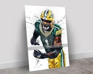 Micah Parsons Poster, Green Bay Packers, Poster Print Unframed, Wall Art Print, Kids Decor, Man Cave Gift, Sports Art
