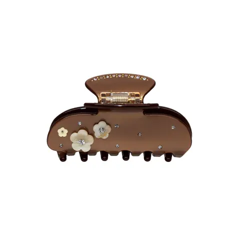 Emi Jay Sweetheart Clip Hair Claw in Soufflé