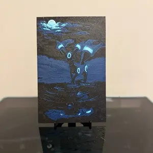 Umbreon Hueforge Blue Lantern Artwork