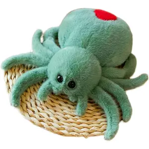 Cute 25cm Plush Toy Plush Reptile Simulation Spider Hallows' Day Crawling Pet Doll