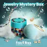 FizzandRizz by Yorkett Jewelry Mystery Box with Random Fine Jewelry Necklace Earrings Bracelet Charm Adjustable Ring Cute Fun Gift for Parties Valentine's Day Mother's Day