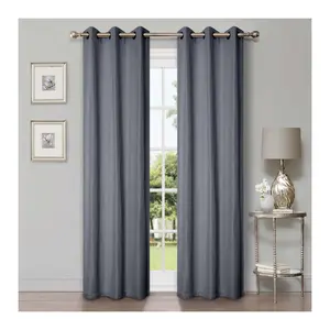 Superior Linen Modern Blackout 2-Piece Curtain Set, 42" x 63"