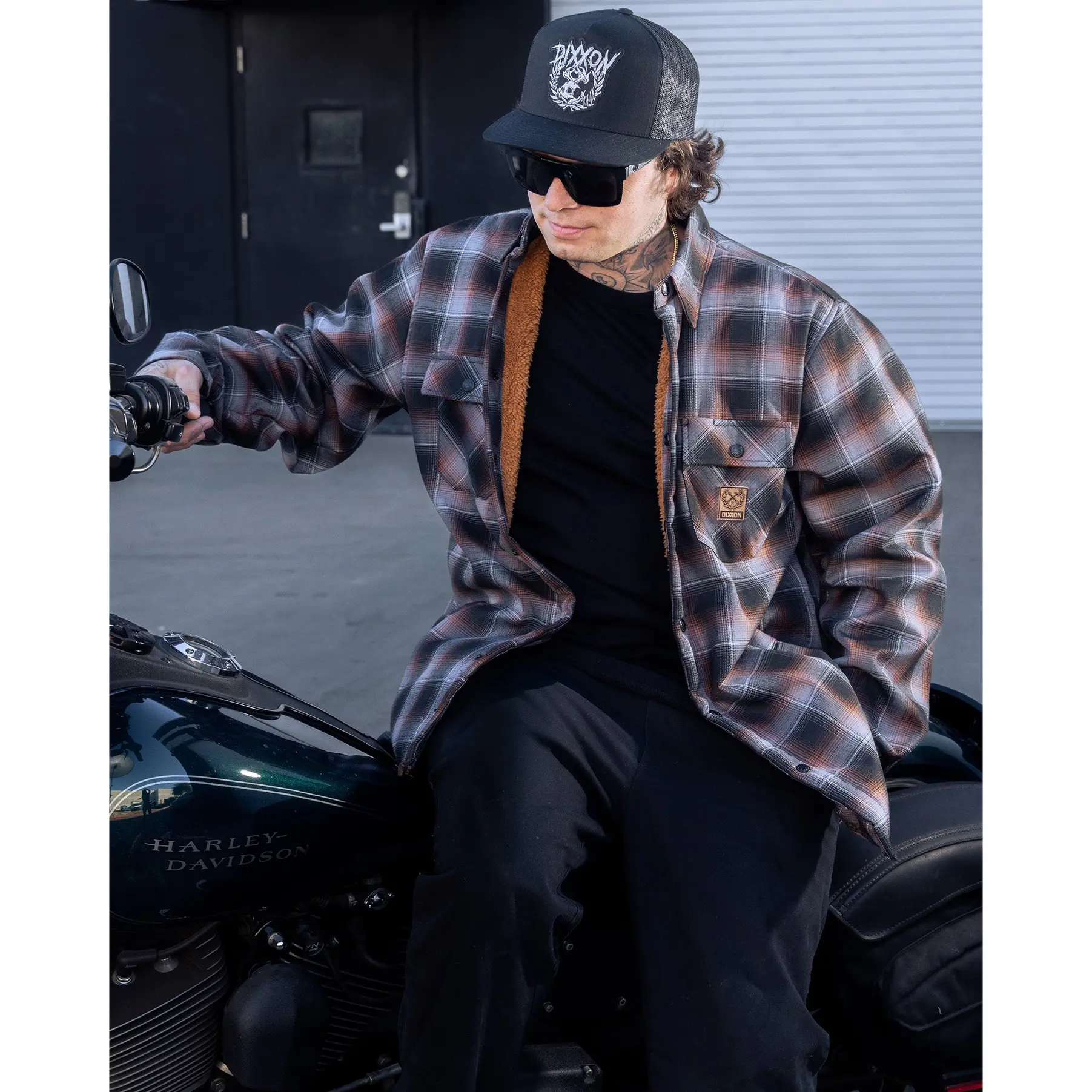 Copperline Sherpa Lined Flannel Jacket