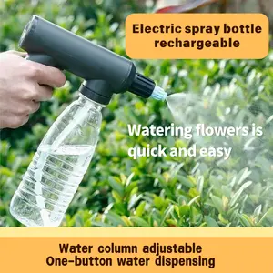 Electric spray bottle, rechargeable, alcohol-based disinfectant, household liquid spray bottle, watering tool, gardening sprayer, pesticide sprayer