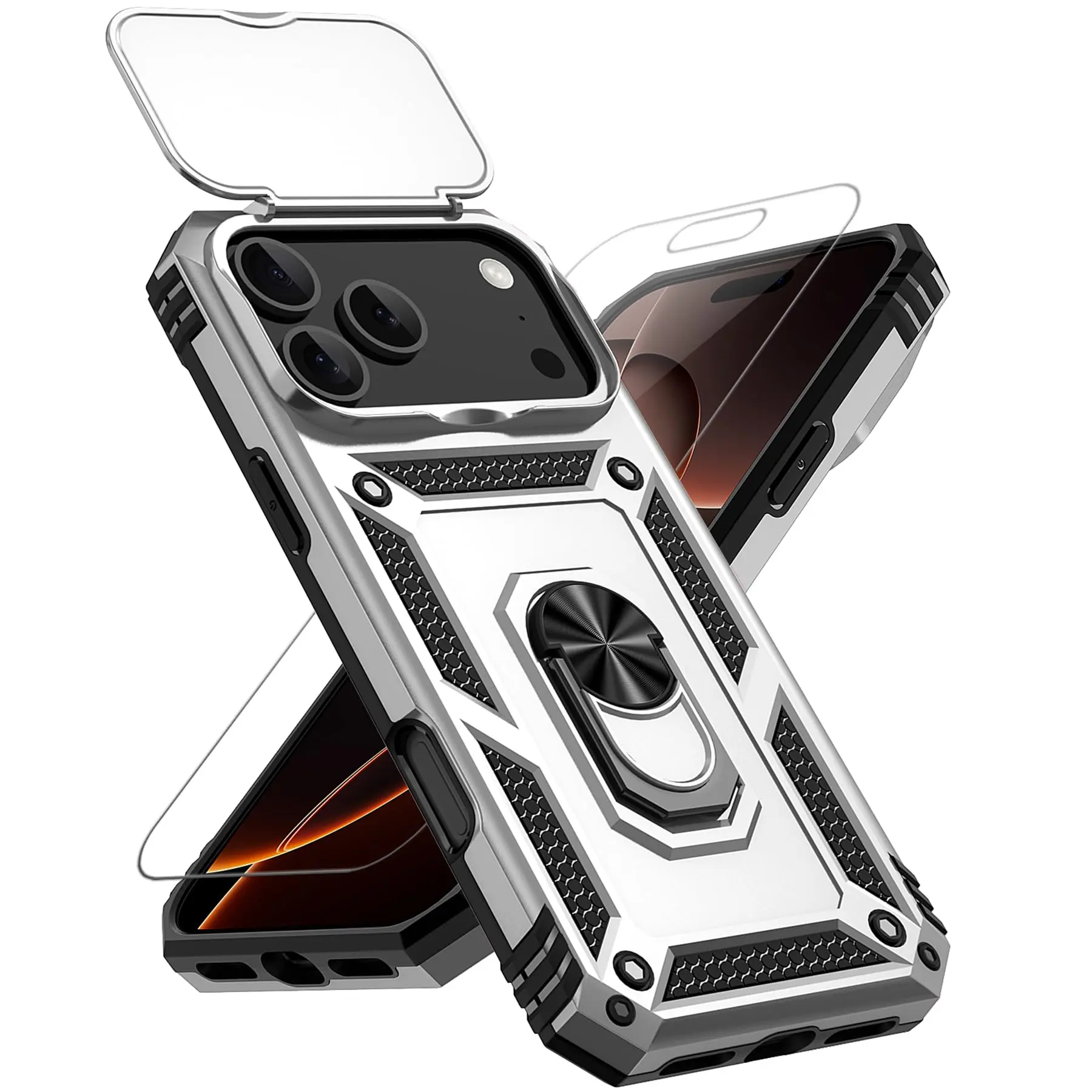 Silver w/ Slide Camera 2nd gen. Military Grade