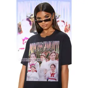 PRINCESS CHARLOTTE Vintage Shirt | Charlotte Homage Fan Tees | Princess Charlotte Homage Retro | Princess Charlotte Graphic Retro 90s