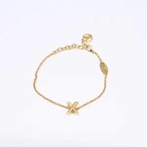 Pre-owned Louis Vuitton LV & Me Alphabet X Bracelet W21649