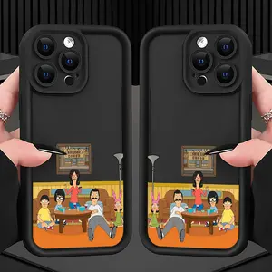 Bob's Burgers Belcher Cellphone Case Casing Suitable for iPhone 17 16e 16 15 14 13 12 11 Mini Pro Max Air X XR XSMAX 8 7 Plus Anti Fall Soft TPU Back Cover