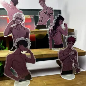 Jujutsu Kaisen Anime Figure: Gojō Satoru Abdominal muscle Ornaments Acrylic Standee Gift